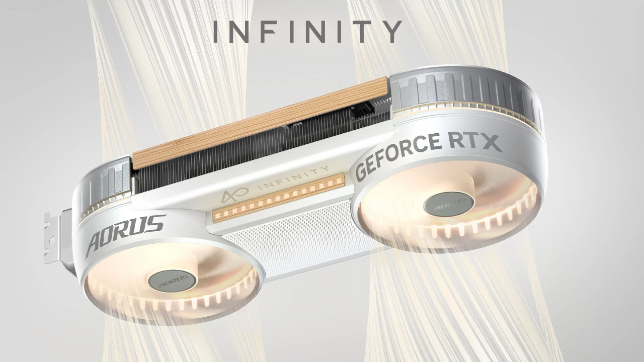 Gigabyte Disassembles AORUS RTX 5080 Infinity, Revealing PCB with Massive Cutout