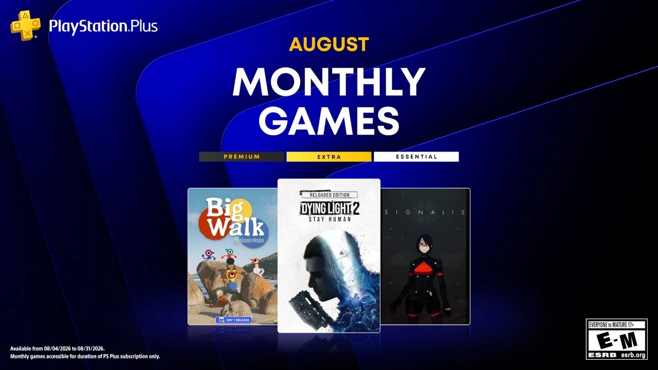 PlayStation Plus August Lineup Revealed: Dying Light 2 Stay Human Headlines Free Games Offering