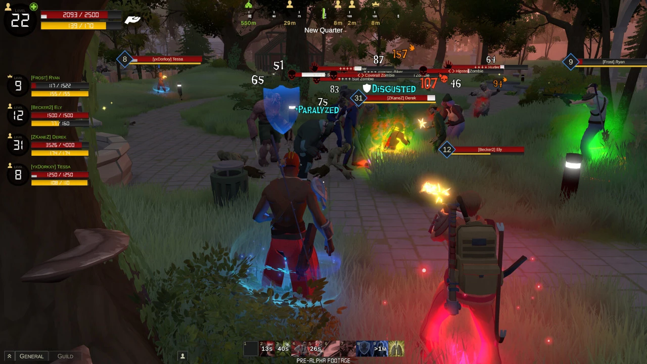 Zombie MMO Persist Online Claims Over 3,000 Player Lives During Two-Week Pre-Alpha Test