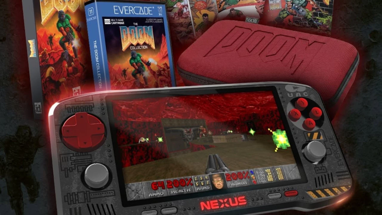 DOOM Celebrates 30th Anniversary with Limited Edition Evercade Console and Collector’s Cartridge