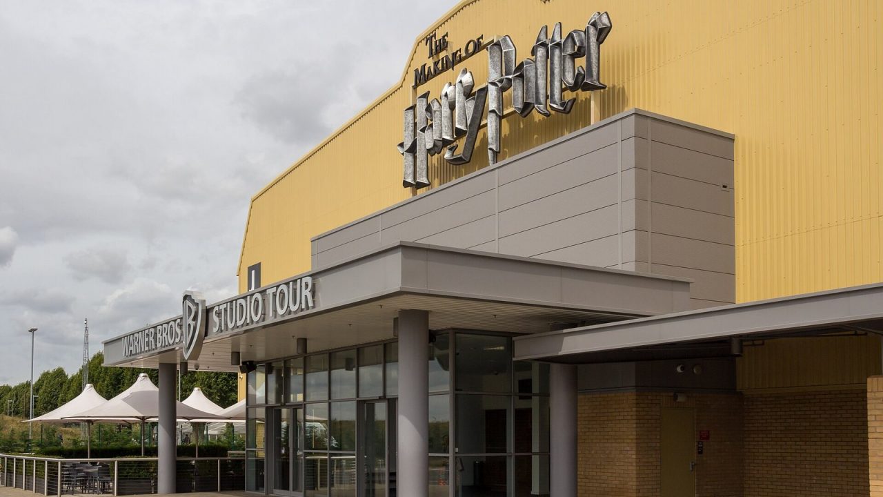 Entrance to the Warner Bros. Studio Tour London – The Making of Harry Potter at Leavesden