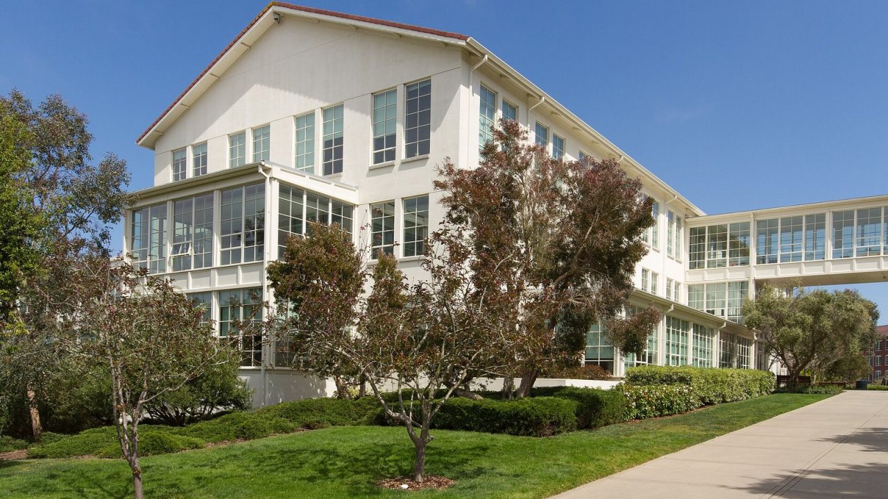 Building B of the Letterman Digital Arts Center, Lucasfilm's campus in the Presidio of San Francisco