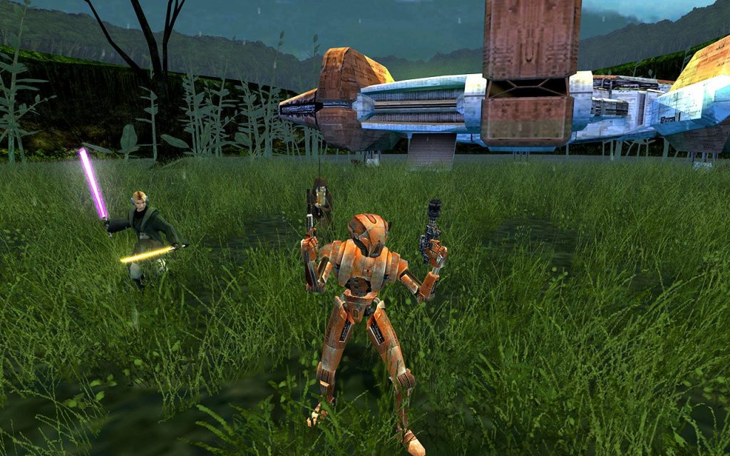 Screenshot from Knights of the Old Republic II: The Sith Lords