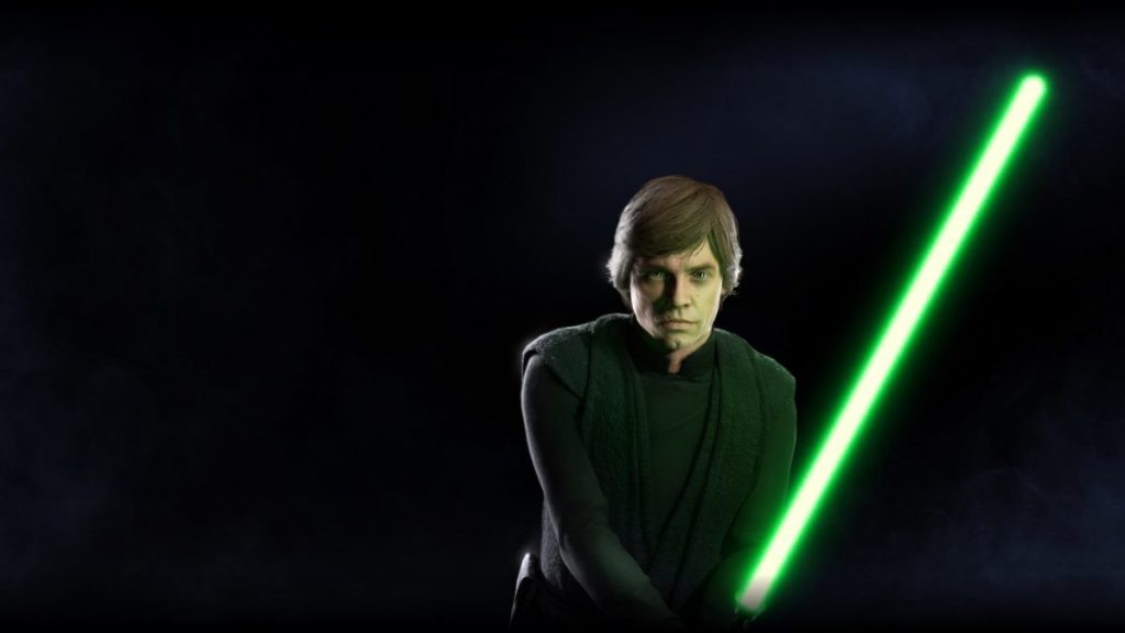 Screenshot of a large battle in Star Wars Battlefront II (2017)