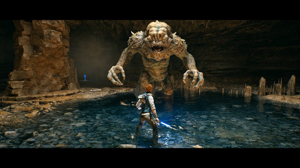 Screenshot from Star Wars Jedi: Survivor, set during the Imperial era