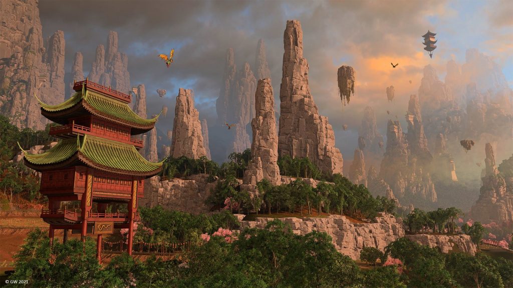 Screenshot of a large battle in Total War: Warhammer III